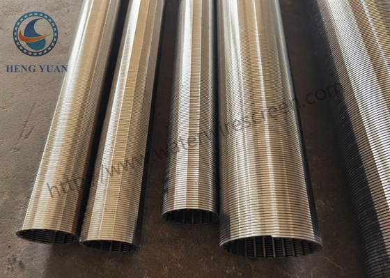 Pozzo d'acqua arrotolato di 304 inossidabili Johnson Wedge Wire Screens For