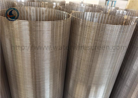 Tipo di forma di acciaio inossidabile 304 Johnson Wire Screen Wedge Slot per il filtro